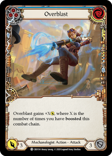 Overblast (Blue) - Foil