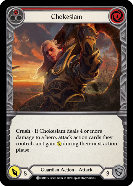 Chokeslam (Red) - Foil