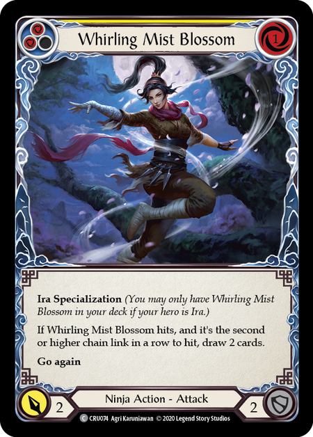 Whirling Mist Blossom - Foil