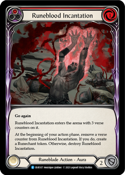 Runeblood Incantation (Red)