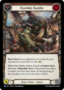 Rawhide Rumble (Red) - Rainbow Foil