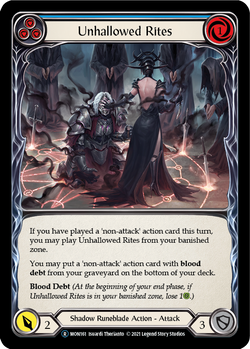 Unhallowed Rites (Blue)